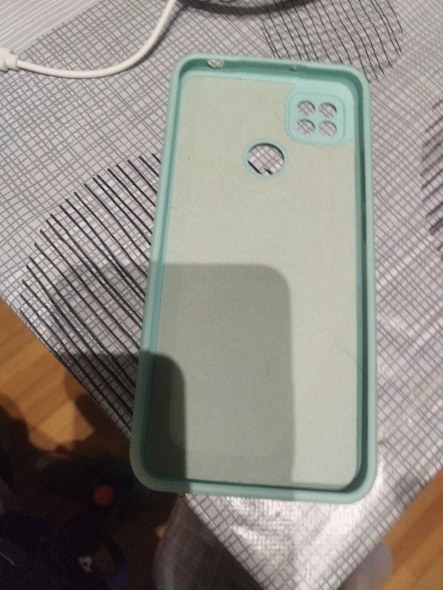 Funda Redmi 9C verde menta