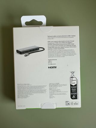 Adaptador Belkin USB-C 6 en 1