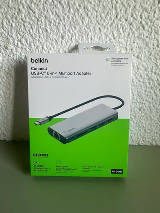 Adaptador Belkin USB-C 6 en 1