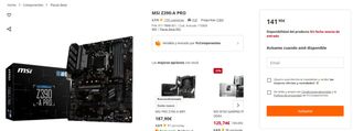 CPU + RAMS + Placa Base