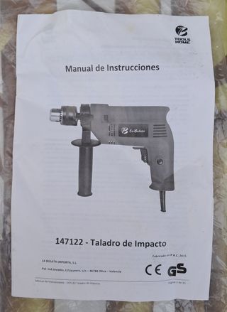 TALADRO ELECTRICO CON 32 BROCAS VARIADAS