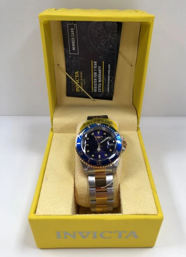 Invicta Pro Diver 8928OB - Acero, Azul y Oro 40mm