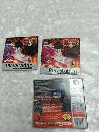 Tekken 3 PS1 - Carátulas