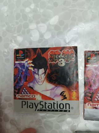 Tekken 3 PS1 - Carátulas