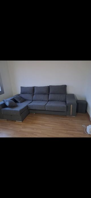 Sofás chaise longue gris