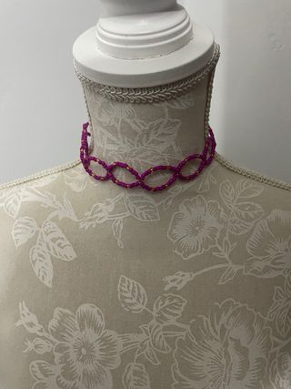 Collar Gargantilla | Dorado y Morado