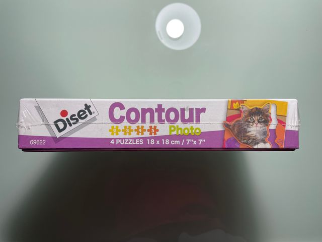 Puzzle Diset Contour Photo - 4 piezas