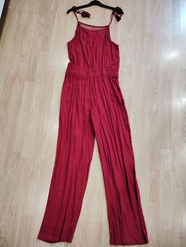 Mono rojo largo - Talla M
