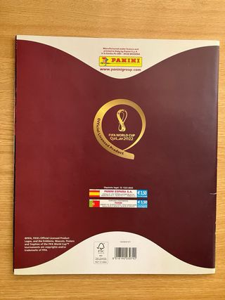 Álbum Mundial Qatar 2022 Panini