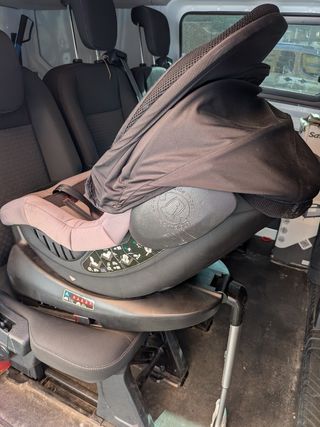 Silla coche bebé hasta 18kg. 360º