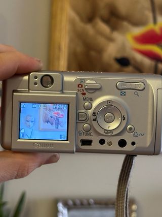 Canon PowerShot A400 - Cámara compacta dorada