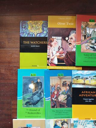 12 libros Oxford inglés - Nuevos