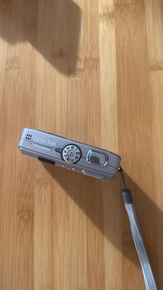 Pentax Optio - Cámara compacta plata