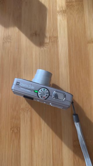 Pentax Optio - Cámara compacta plata