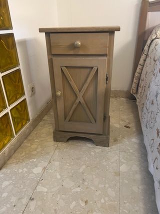 Mesita noche madera - Cómoda- cabeceo