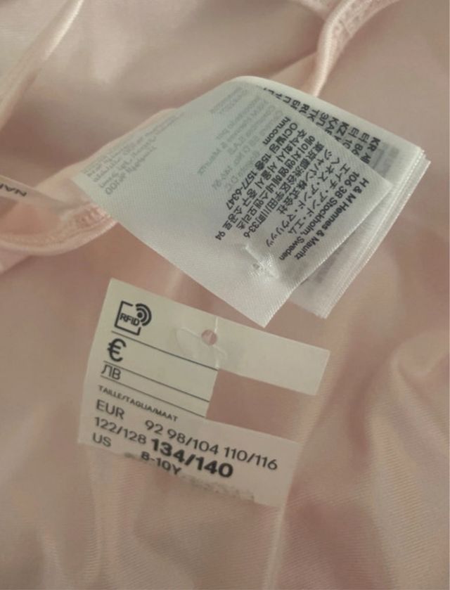 Tutu niña rosa claro