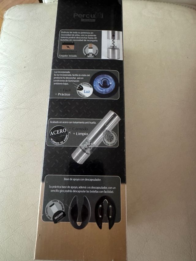 Saca-rolhas elétrico Percutti