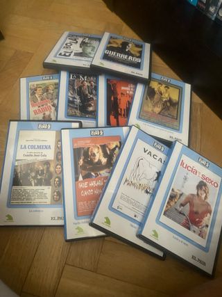10 DVDs cine español. Originales. De culto. 