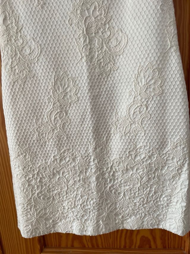 Vestido El Armario de Lulu blanco talla S