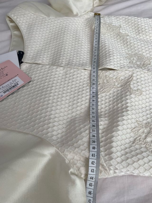 Vestido El Armario de Lulu blanco talla S