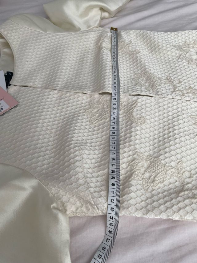 Vestido El Armario de Lulu blanco talla S