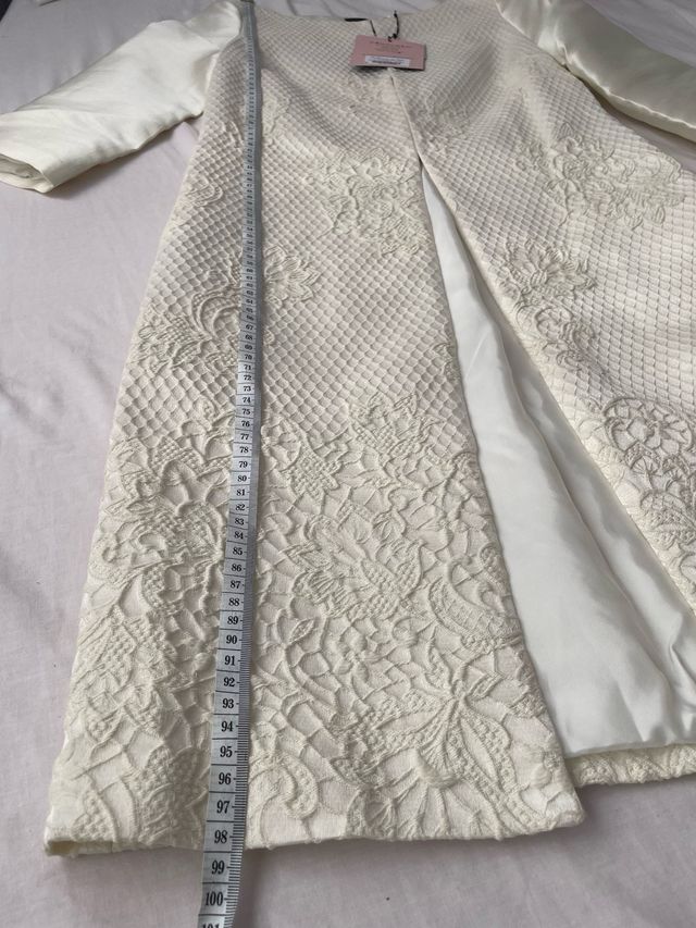 Vestido El Armario de Lulu blanco talla S