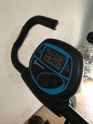 Bicicleta estática plegable