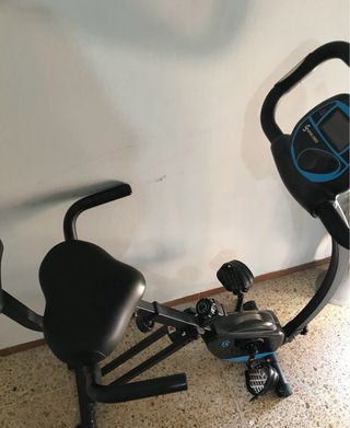 Bicicleta estática plegable