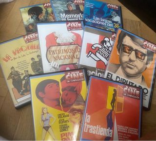 9 DVDs Cine Español: Comedia, Drama, Historia