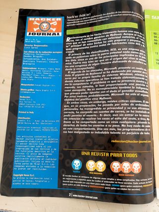 Lote 4 Revistas Hacking / Seguridad Informática