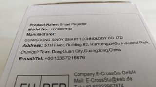 Proyector de video Ultra HD Magcubic HY300 Pro 
