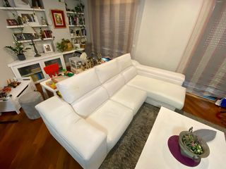 Sofá chaise longue 280cm piel sintética