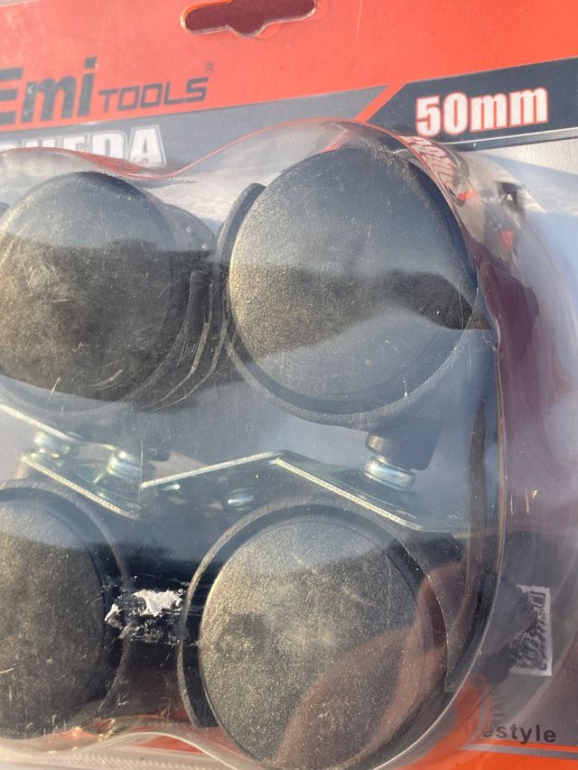 4 Ruedas giratorias 50mm - EmiTOOLS