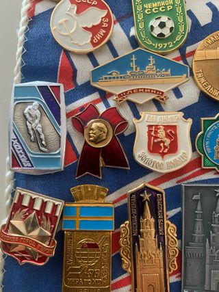 Insignias URSS: Colección Pins