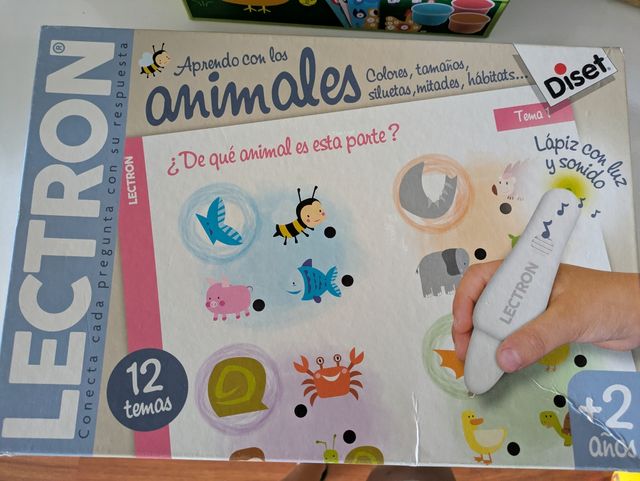Juegos educativos niños - Diset, Lectron