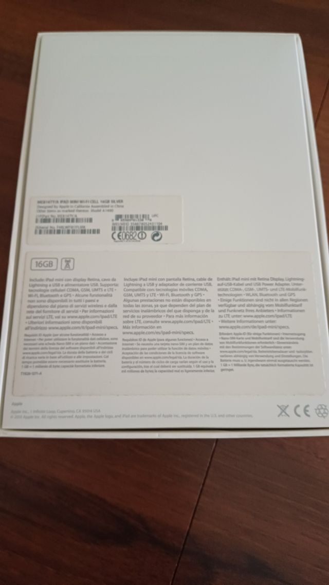 iPad mini Apple - Silver