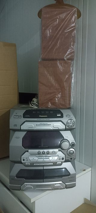 Panasonic SA-AK27: Minicadena 5CD