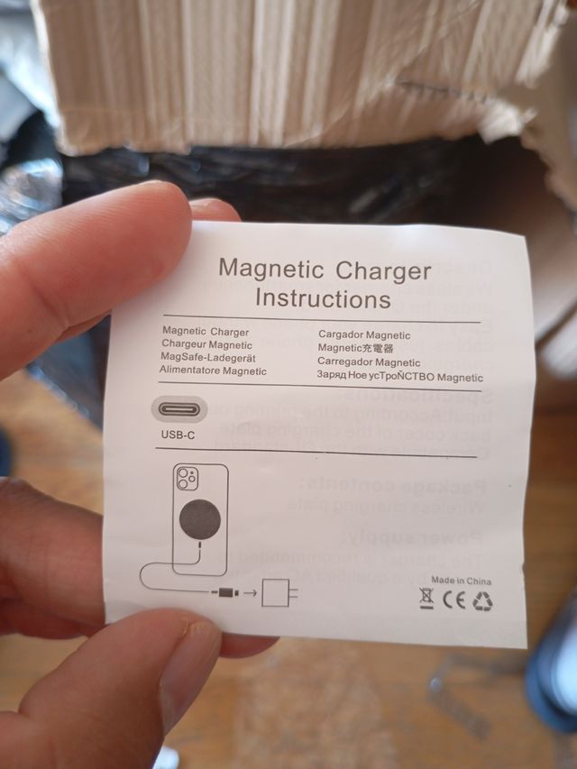 Cargador Magnético USB-C