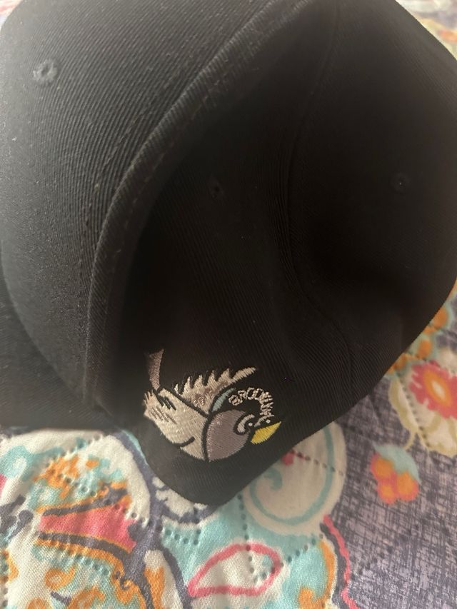 Gorra Jordan negra c/ blanco