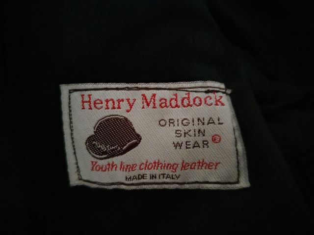 Giacca Pelle Uomo Henry Maddock