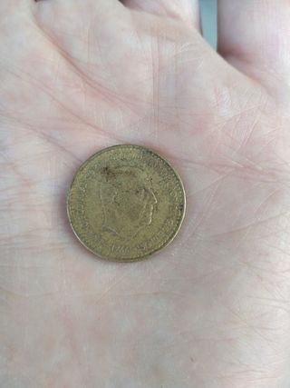 Moneda 1 Peseta España 1966
