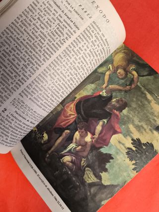 ANTIGUA SAGRADA BIBLIA CLASICA AÑO 1973