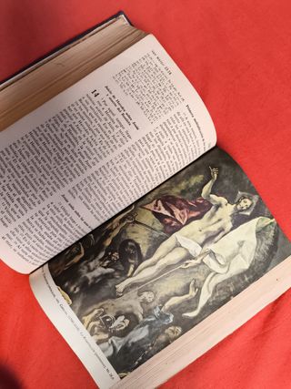 ANTIGUA SAGRADA BIBLIA CLASICA AÑO 1973