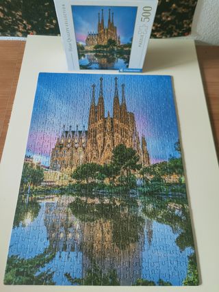 Puzzle 500 piezas Sagrada Familia