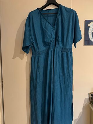 Vestito lungo teal - occasione speciale