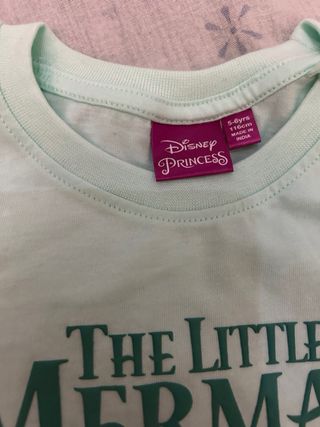 Camiseta Ariel Disney Princess 5-6 años