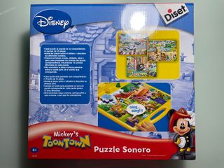 Puzzle Sonoro Mickey's ToonTown (4 puzzles)