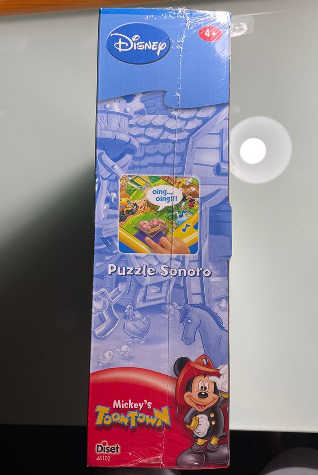 Puzzle Sonoro Mickey's ToonTown (4 puzzles)