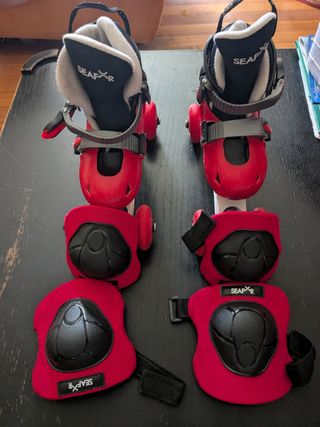 Patines infantiles Seafor - Rojos