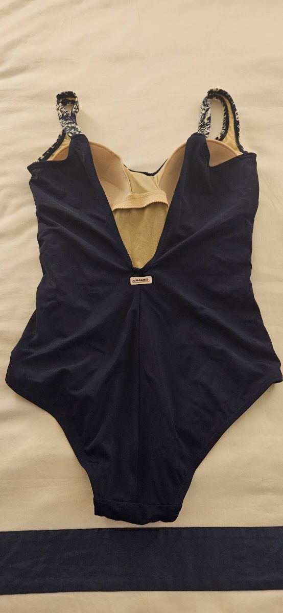 Bañador Nades - Azul y Beige